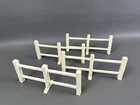 Vintage Fisher Price Little People Farm 4 Stone looking Fence