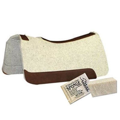 5 Star Equine 7/8'' Thick Wool Western Saddle Pad The All Around 30x30 Open Box