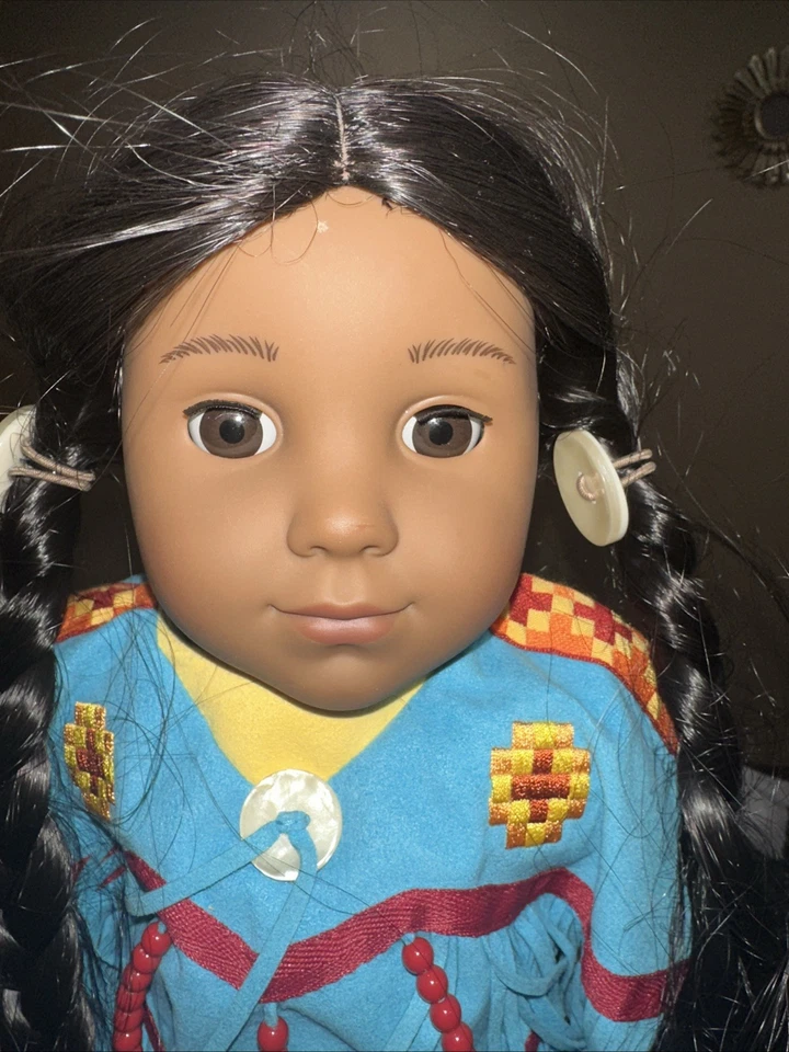 American Girl Kaya 18 Inch Doll In POW WOW Celebration Outfit EUC - Image 2 of 4