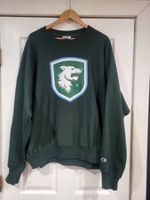 Champion Chicago Hounds Shield Logo Sweatshirt 2X-Large Green