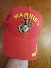 NEW- U.S Marine Corps Veteran Semper FI USMC Licensed Baseball Hat Cap Military