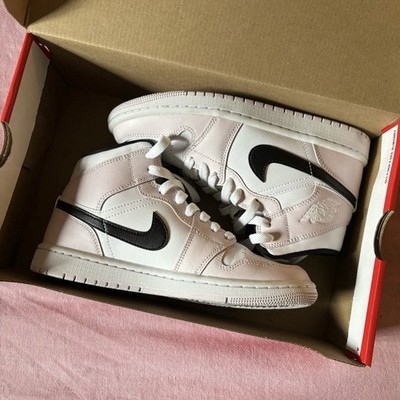 Nike Air Jordan 1 Mid  Barely Rose  Women's