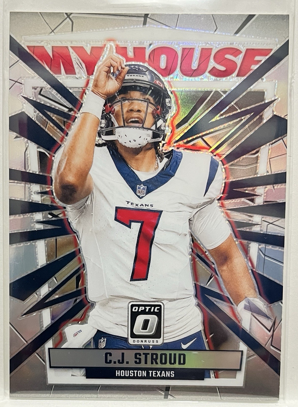 2023 Panini Donruss Optic CJ Stroud #6 "My House" Texans