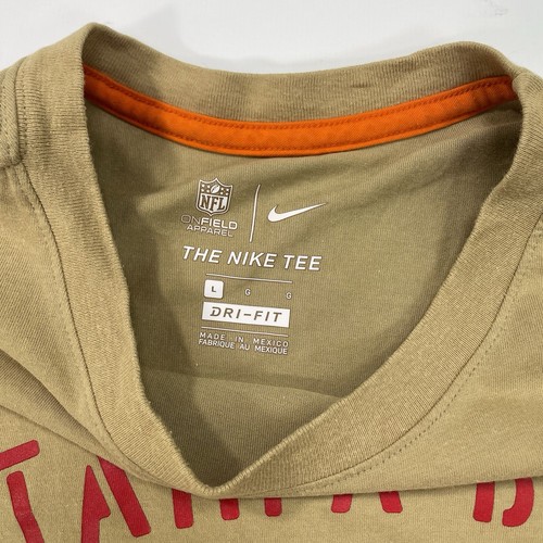 Camiseta Nike Tampa Bay Buccaneers Salute To Service para hombre L manga larga cosida - Imagen 2 de 12