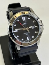 Casio MTP-VD01D Men's Black Analog Quartz Watch Date Charity 1333-DS00