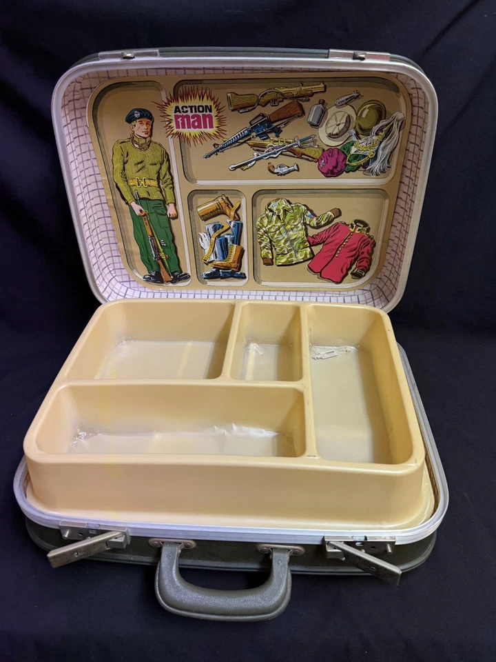 VINTAGE ACTION MAN - Full Size Special Mission Briefcase / Suitcase 1975 rare - Image 4 of 4