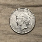 1934-S Peace Silver Dollar Choice XF Key Date, ZM
