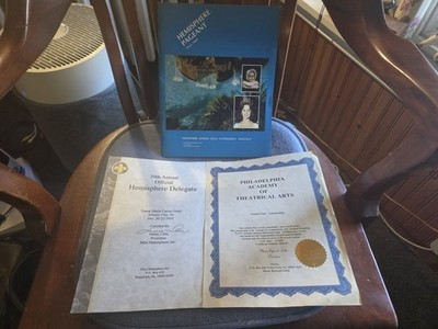 2002 Miss Hemisphere 39th + Certificate + Scholarship ~ Maria Rybczuk Little