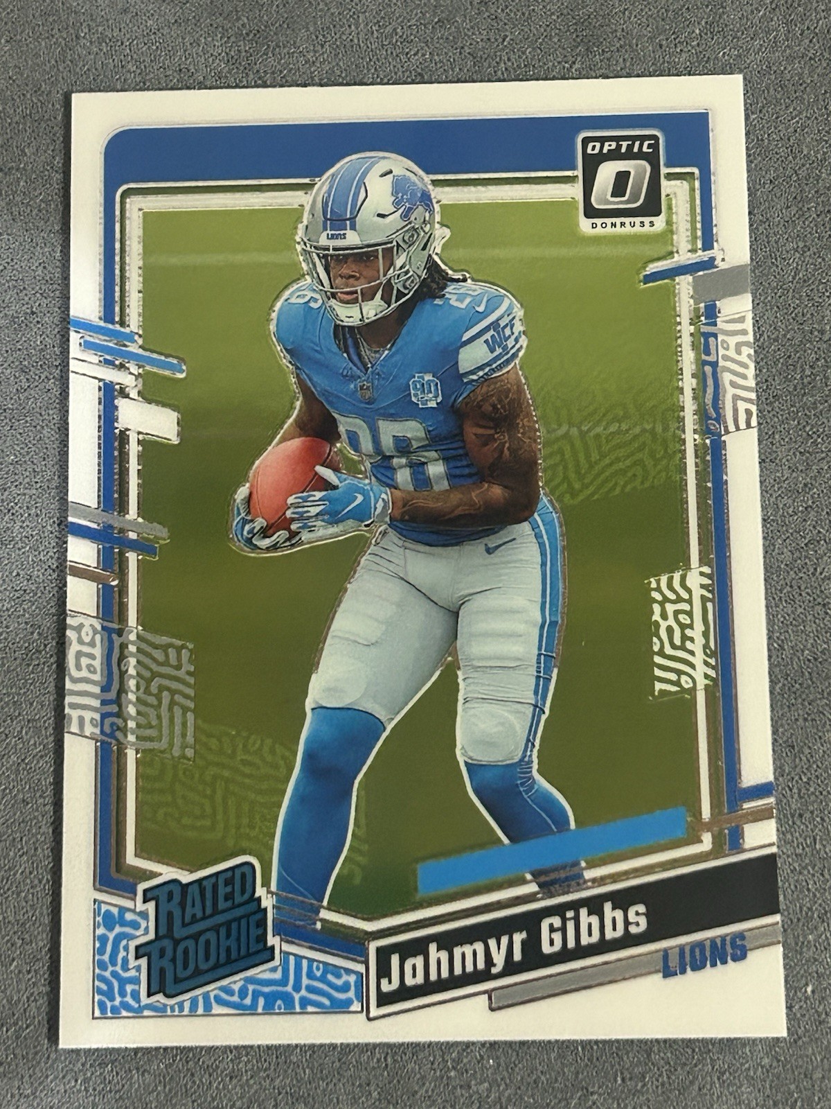 2023 Panini Donruss Optic - Rated Rookie Jahmyr Gibbs #236 (RC)