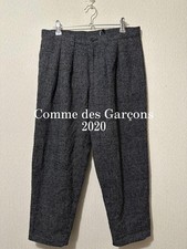 USED COMME DES GARCONS 2020 TWEED WOOL PANTS GOOD