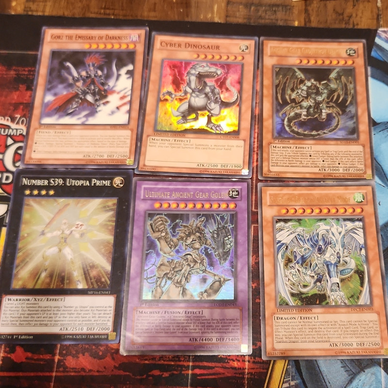 Konami Yu-Gi-Oh! TCG 1st Edition 6-Card Lot Blue-Eyes Utopia Prime