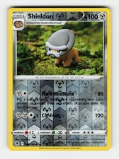 Shieldon SWSH10: Astral Radiance 109/189 Pokemon Reverse Holofoil NM