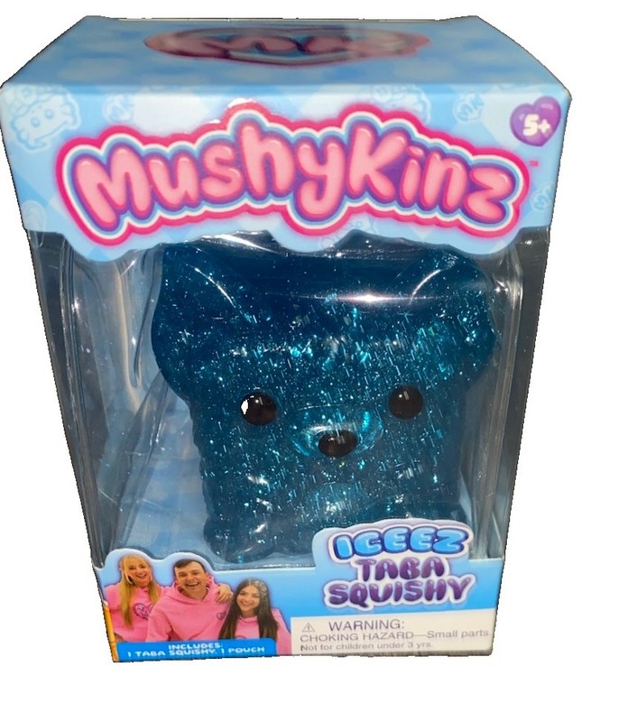 MushyKinz Iceez TABA Squishy Blue Scout Series 1 Squeeze Toy