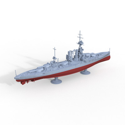 MRY-SFW 1:1800 HMS Iron Duke Battleship Full Hull  SSC1800591S