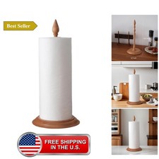 Cherry Wood Paper Towel Holder Vintage Cherry Wood Paper Towel Holder Vintage