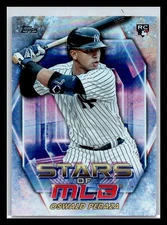 Oswald Peraza 2023 Topps Update Stars of MLB #SMLB-80 New York Yankees