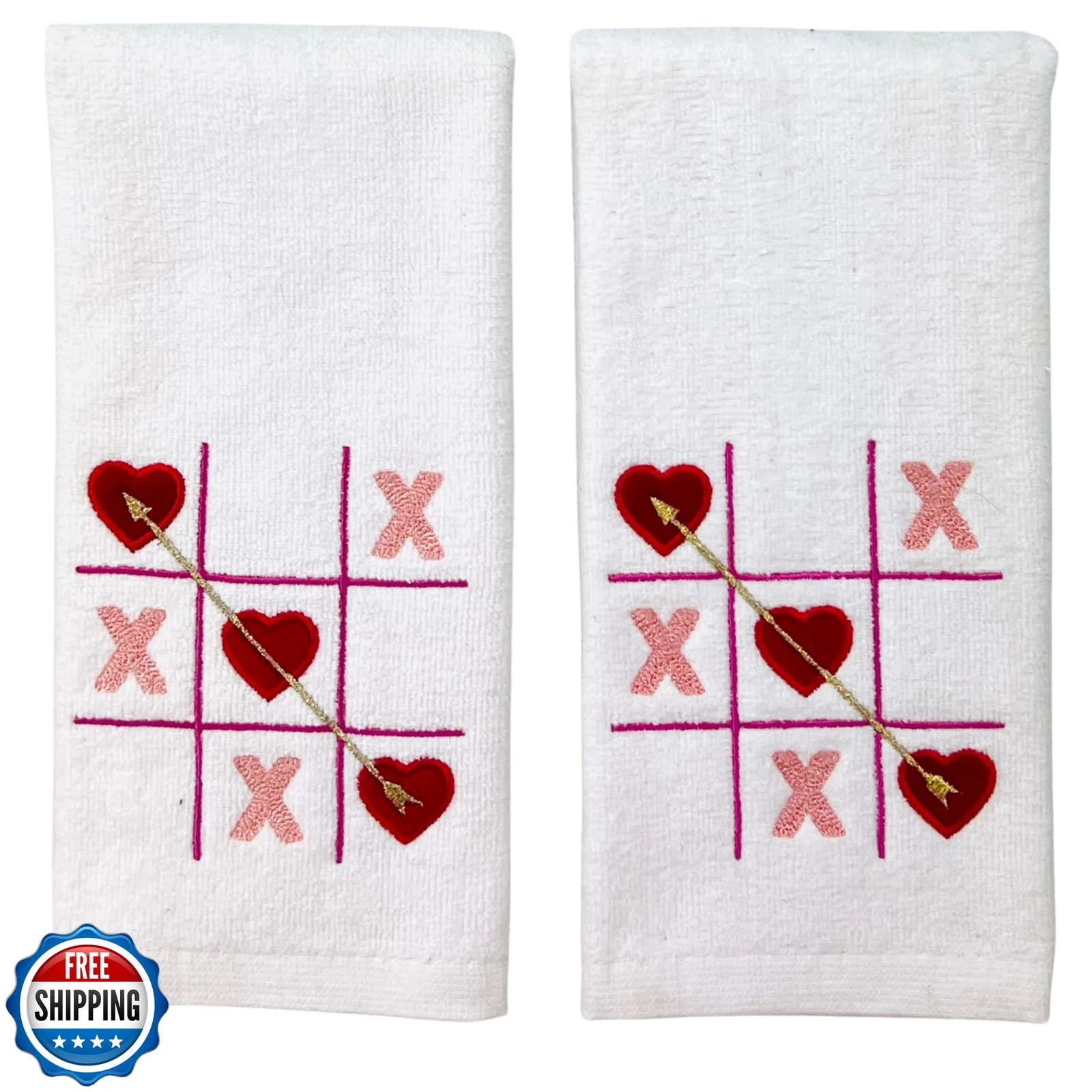 Serafina Home Bathroom Fingertip Towels - Thumbnail 3