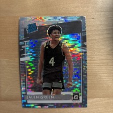 2021 Chronicles Donruss Optic Draft Picks Jalen Green Rated Rookie RC #204 