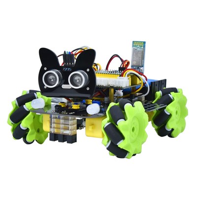 4WD Mecanum Car Kit for Raspberry Pi PICO, Electronics Robotics Car Kit for T...