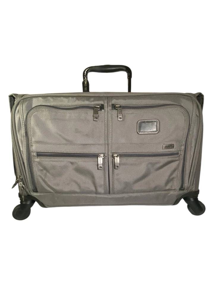 TUMI Alpha 2 2203BCG2E Grey Carry-On 4-Wheel - Preowned w/ Interior Tears & Wear - Image 2 of 4