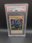 Dark Magician 1st YGLD-ENB02 PSA 9 Mint Battle City Yugioh!