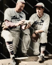 HE968 Dazzy Vance - Paul Dean St. Louis Cardinals 8x10 16x20 Colorized Photo