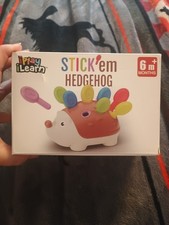 I Play I Learn Toy Stick Em Hedgehog 6 Mo + Learn Numbers And Colors New