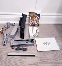 Nintendo Wii Console RVL-001 Bundle - TESTED