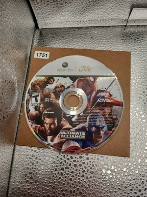 Marvel Ultimate Alliance Xbox 360 USA Disc Only NO Usps TRACKING 