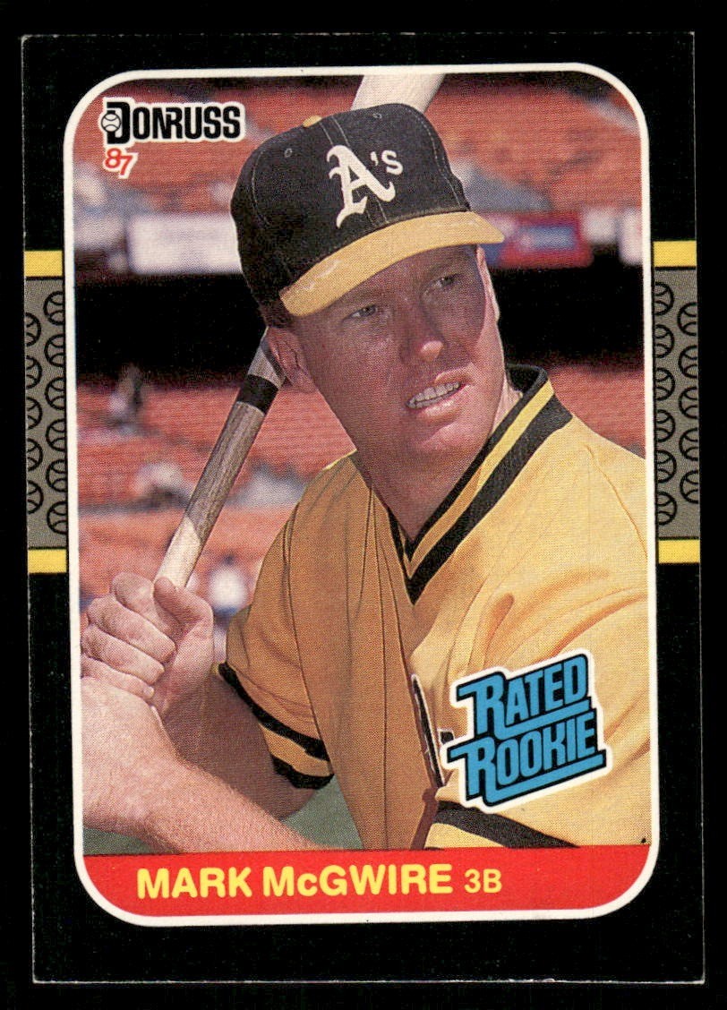 1987 Donruss #46 Mark McGwire Oakland Athletics EX-EXMT 075262