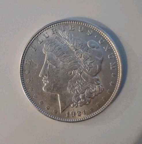 1921 Morgan Silver Dollar $1 Coin 0.9 Fineness Silver US Uncertified Collectible