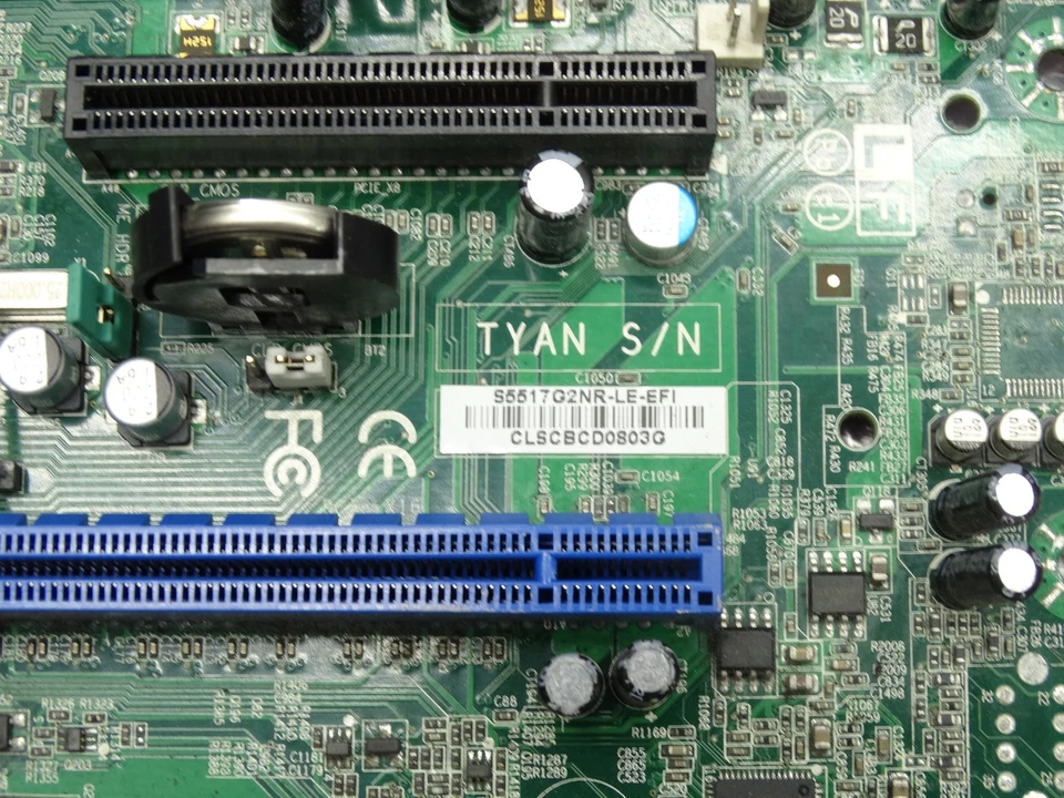Tyan S5515G2NR-EF I Main Board S.1155 DDR3 PCIe PCI 45103410 + CPU + Heatsink - Image 2 of 4