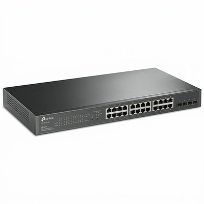 TP-LINK TL-SG2428P JetStream 28-Port Gigabit Ethernet PoE+ Smart Switch