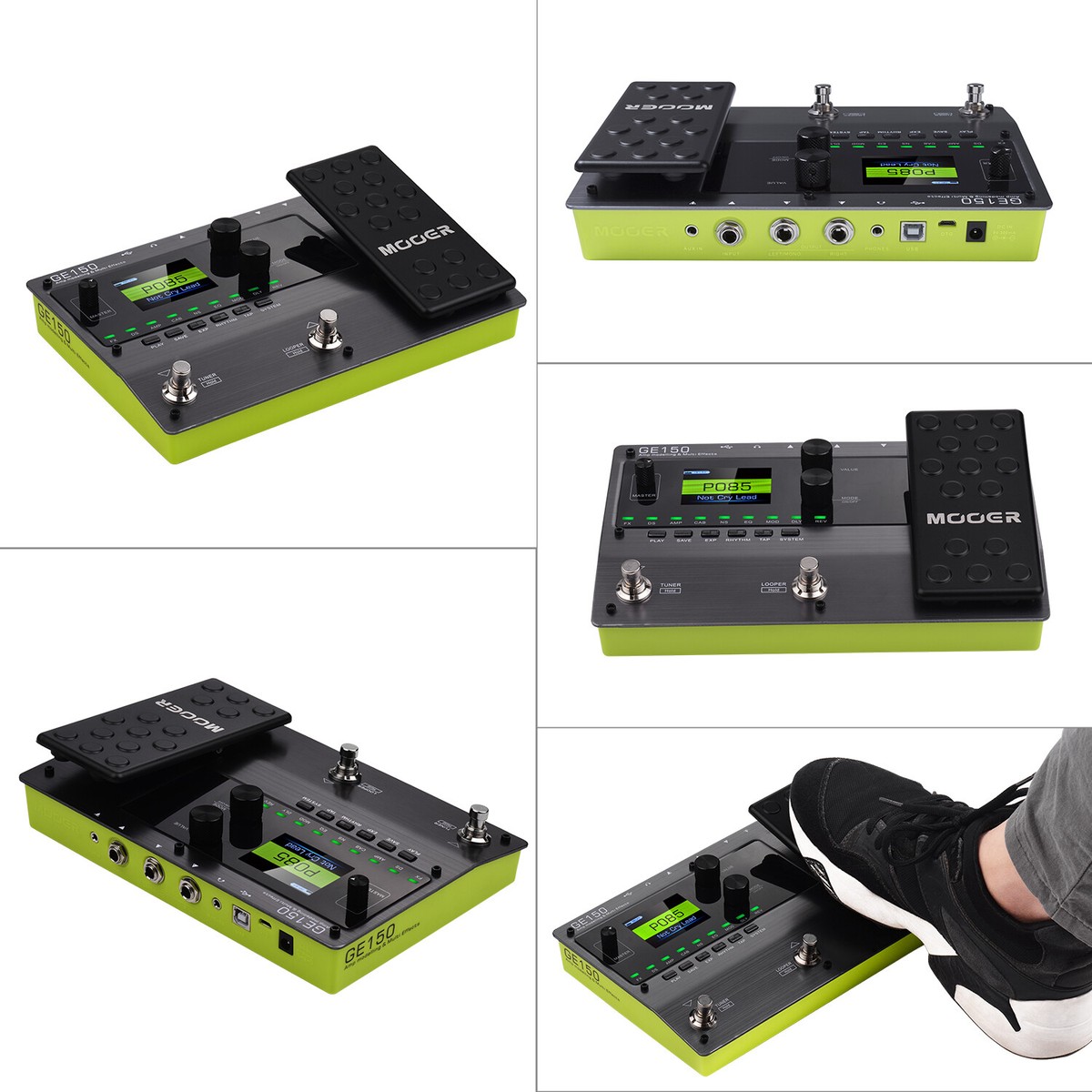 MOOER GE150 Electric Guitar Amp Modelling & Multi Effects