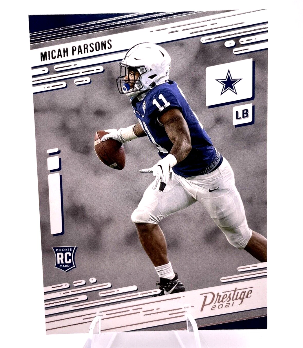 MICAH PARSONS Rookie Card RC #244 Dallas Cowboys 2021 Panini Prestige  DROY!! | eBay