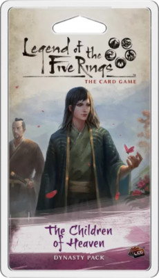 Legend of the Five Rings LCG: The Children of Heaven Dynasty Pack Board Game New