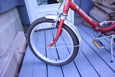 Vintage Bianchi CyclePro Folding Bicycle Bike 18