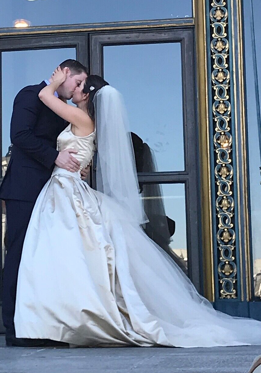 vintage vera wang couture wedding gown