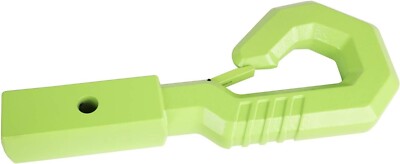 Rugged Ridge Elite Giga Recovery Tow Hook for Jeep, Green, 2'' Receiver 11237.24