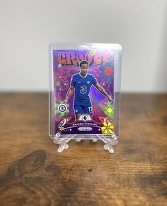 RAHEEM STERLING Groovy SSP Case Hit 2022-23 Prizm Premier League CHELSEA FC #15