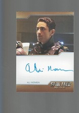 Rittenhouse Star Trek Discovery Autograph ALI MOMEN as Kamran Gant Bordered