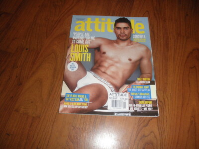 ATTITUDE Magazine_LOUIS SMITH-  # 245 - Mint- British Import
