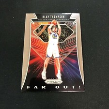 2019-20 Prizm KLAY THOMPSON Far Out! #19 Golden State Warriors *JU04