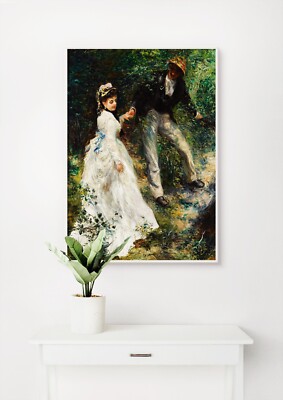 Pierre-Auguste Renoir: La Promenade. Fine Art Giclée Museum Luxus Geschenk Druck