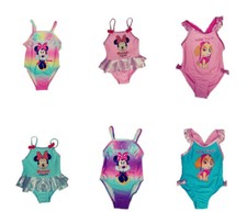 Girls Paw Patrol Swimming Costume Infant Swimsuit Size 12 18 Months 2 3 Years
