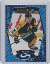 1998-99 Upper Deck UD Choice Starquest Blue #SQ6 Sergei Samsonov Boston Bruins