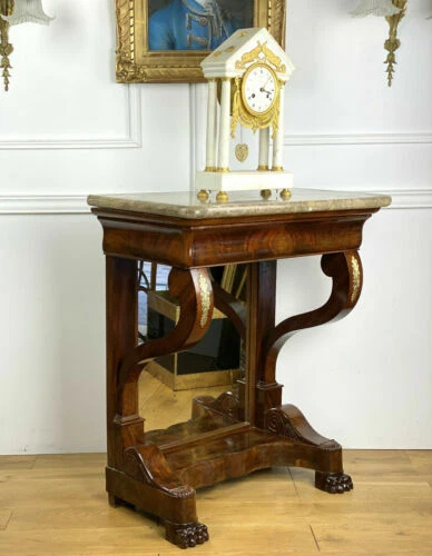 Tables du XIXe siècle rectangulaires acajou