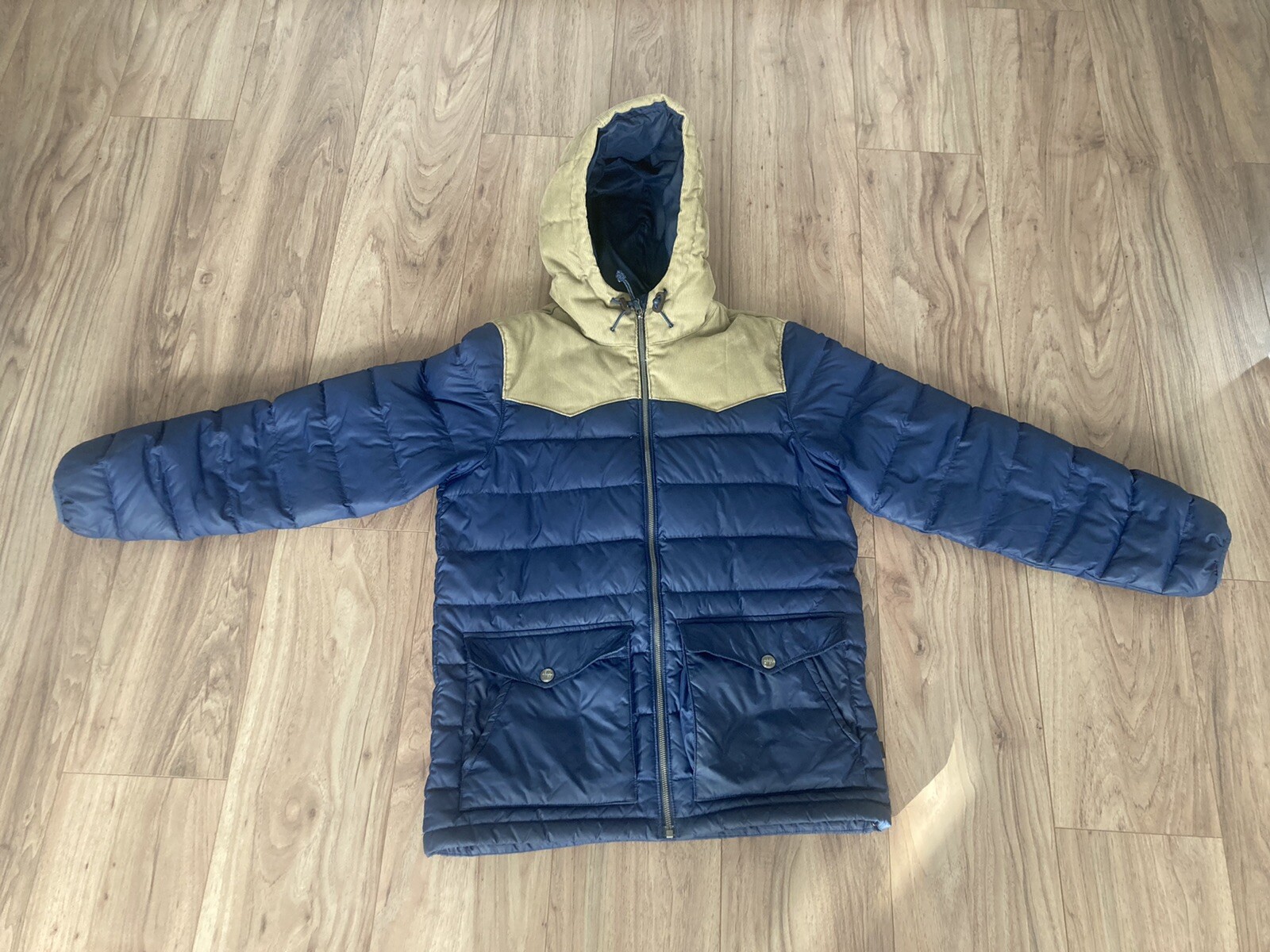 LEVIS Down Filled Quilted Jacket Medium Winter Ou… - image 2
