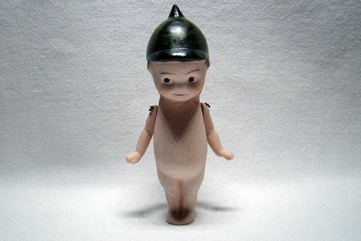 Antike Kewpie Googlie Googly - Biscuit Porzellan Puppe Doll - Kewpie