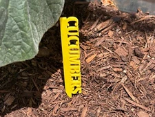plant markers for the garden - 3D printed